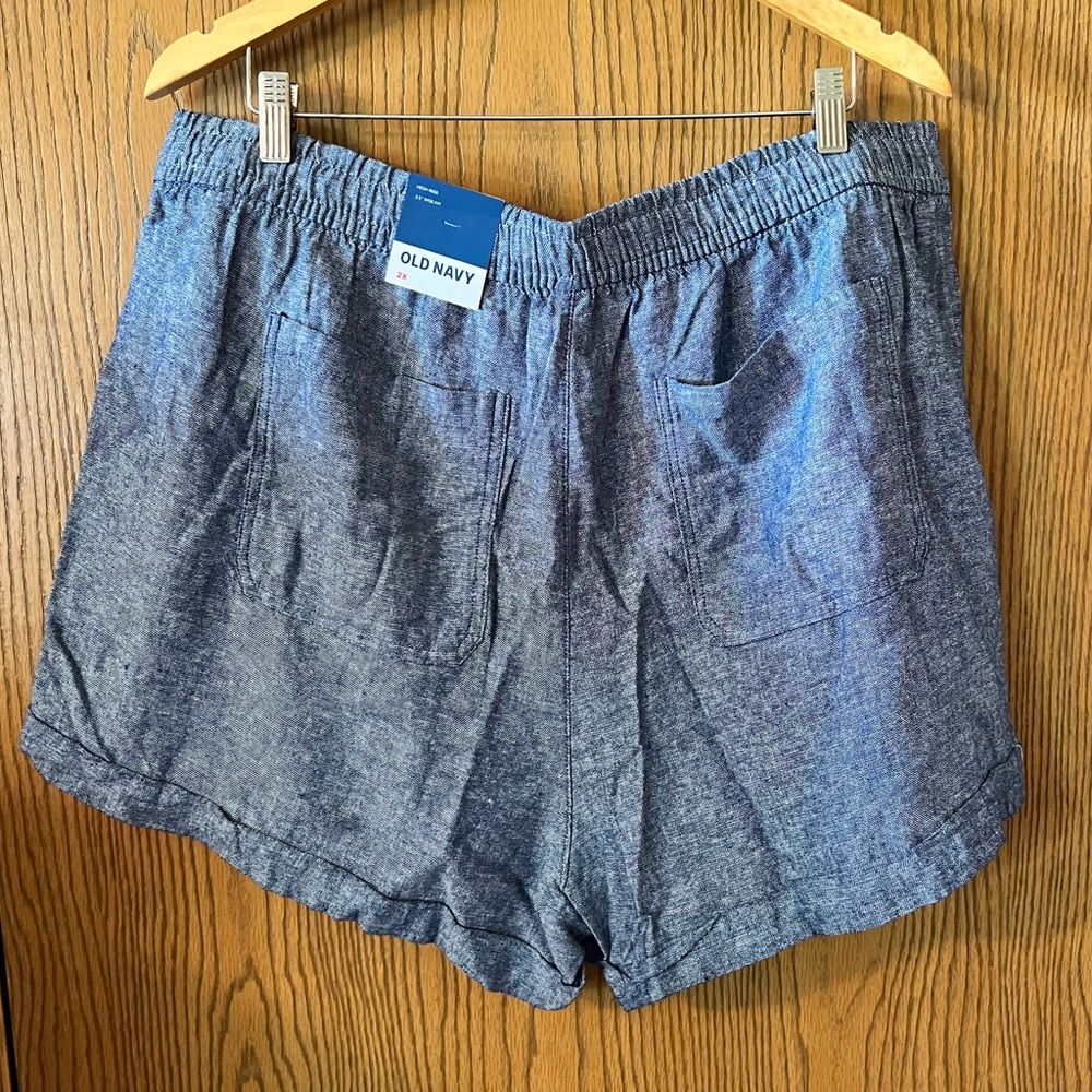 Womens Old Navy size 2x high rise shorts - Picture 3 of 6